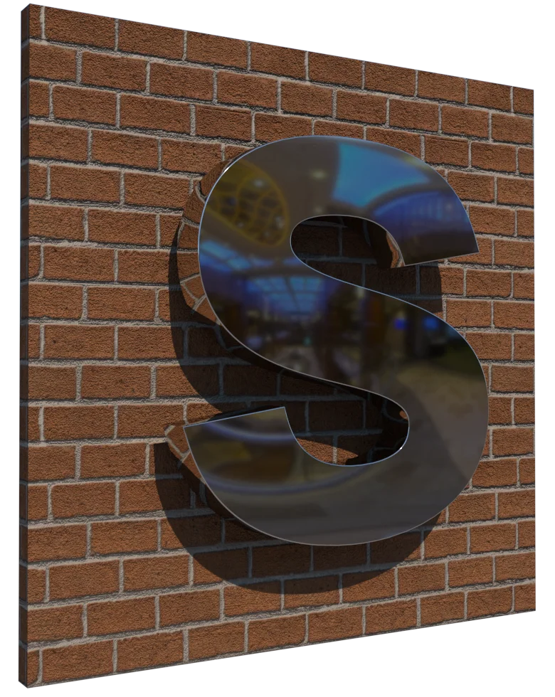Backlit Halo Sign Letters profile S2 Daglicht